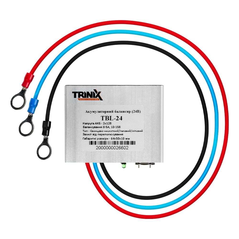 Комплект резервного питания Kraft инвертор KRF-SAVR1500VA/1.5kW-24V + 2 АКБ Trinix TGL12V100Ah/20Hr GEL