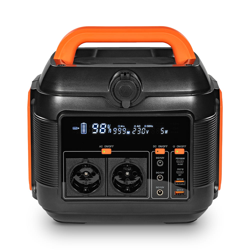 Портативная зарядная станция Kraft UPS600-2 600W 576Wh