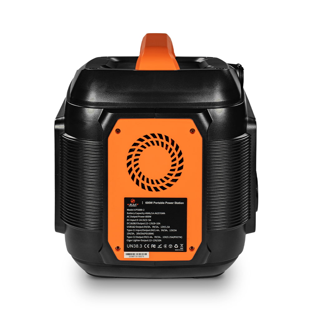 Портативная зарядная станция Kraft UPS600-2 600W 576Wh