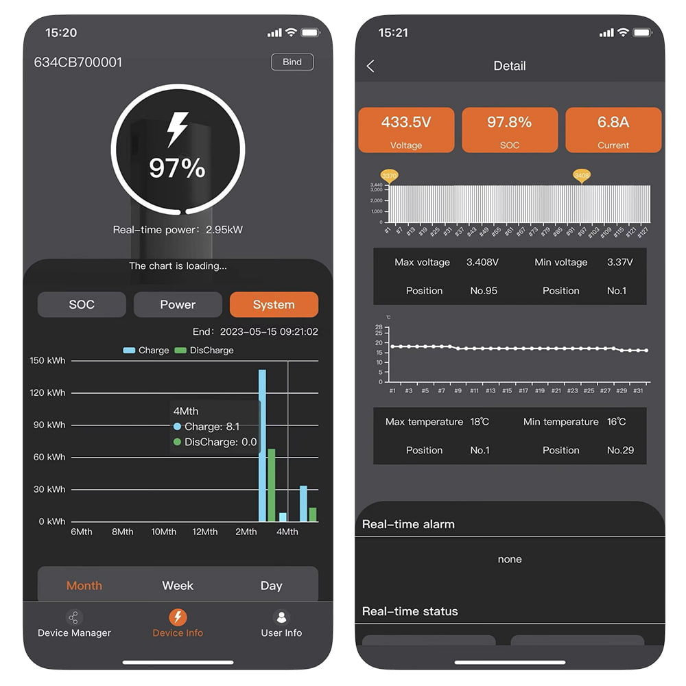 Аккумулятор Voltsmile LiFePO4 51.2V 100Ah (H-Battery)