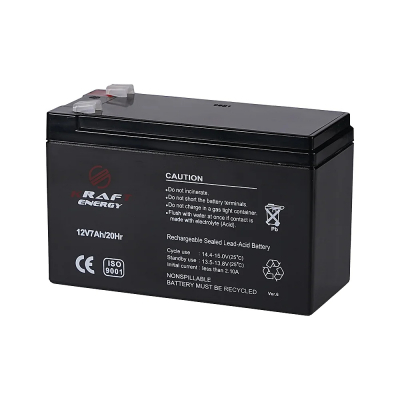 Акумулятор Kraft 12V7Ah/20Hr AGM (12V 7Ah)