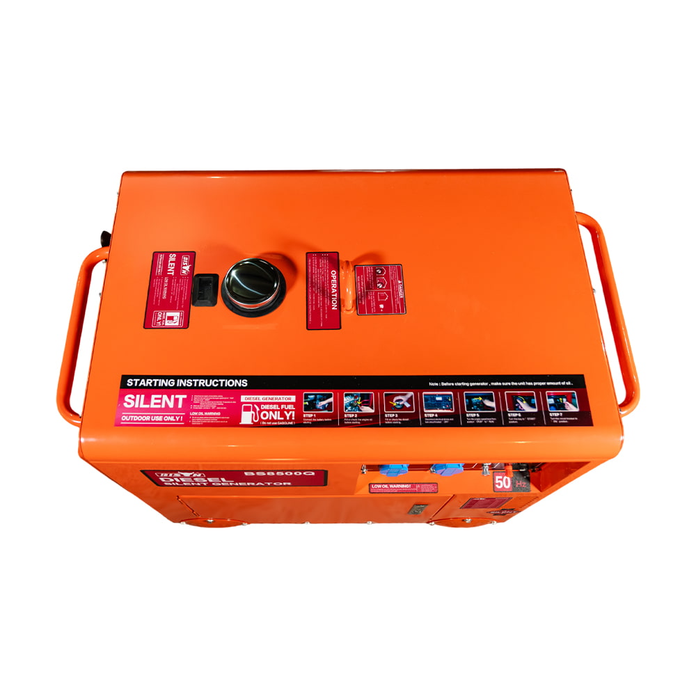 Дизельний генератор Bison BS8500Q (5 кВт)