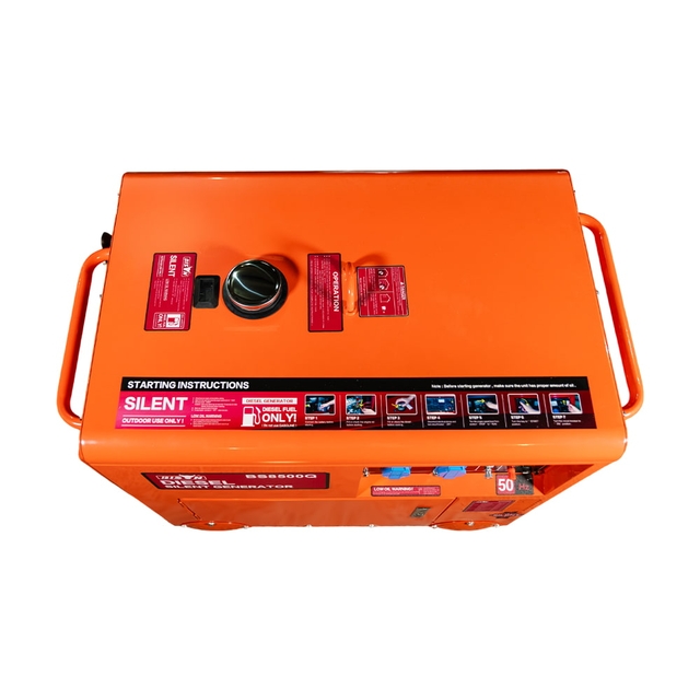 Дизельный генератор Bison BS8500Q (5 кВт)