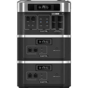 Oukitel на 6144Wh: зарядна станція BP2000E Pro (2048Wh/3600W) та 2 додаткові батареї B2000 (2048Wh)