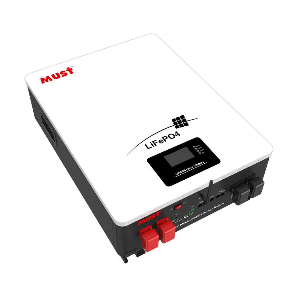 Акумулятор літій-залізо-фосфатний (LiFePo4) Must LP16-48100 LiFePO4 (51.2V/100Ah)