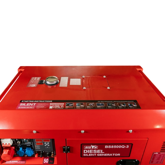 Дизельный генератор Bison BS8500Q-3 (6 кВт)