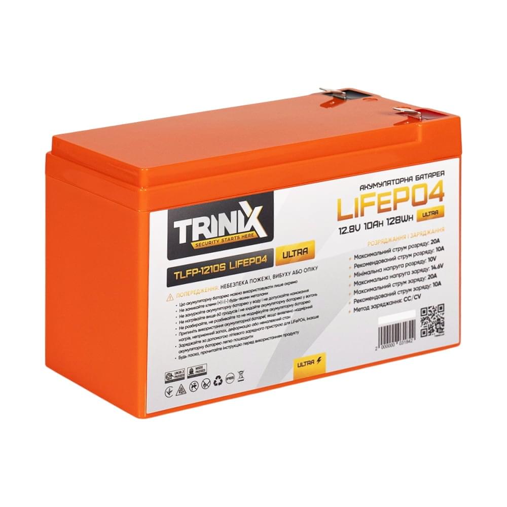 Аккумулятор Trinix TLFP-1210S Ultra LiFePO4 12.8В 10А*год