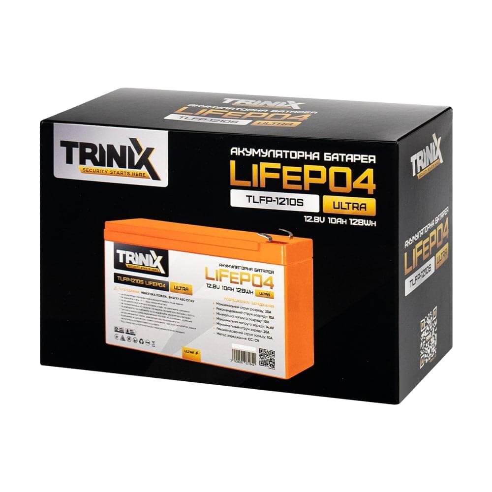 Аккумулятор Trinix TLFP-1210S Ultra LiFePO4 12.8В 10А*год