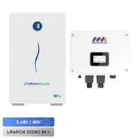 Megarevo 05KL1D и АКБ 51.2V 200Ah Lithium Valley W10-5A