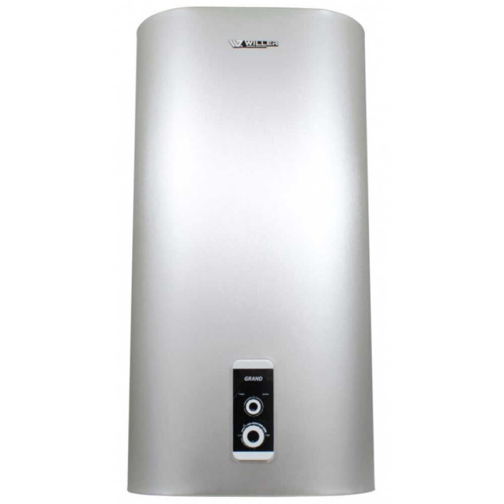 Бойлер накопичувальний електричний Willer EV50DR Grand (колір світлий алюміній)
