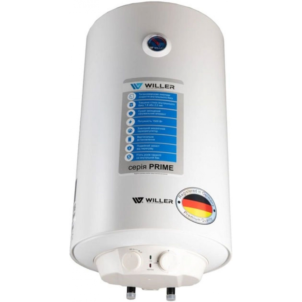 Бойлер накопичувальний електричний Willer EV30DR-Prime