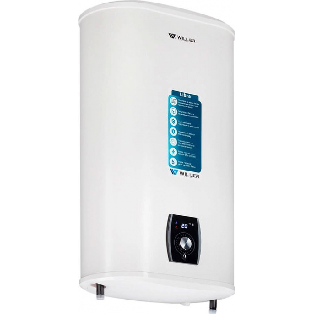 Бойлер накопичувальний електричний Willer EVH100DRI Libra
