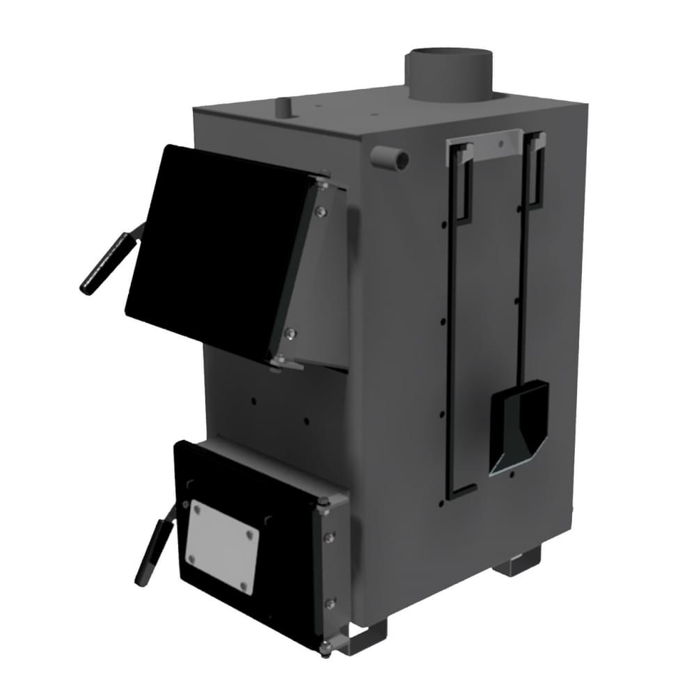 Котел твердотопливный длительного горения Zubr Classic 15 кВт