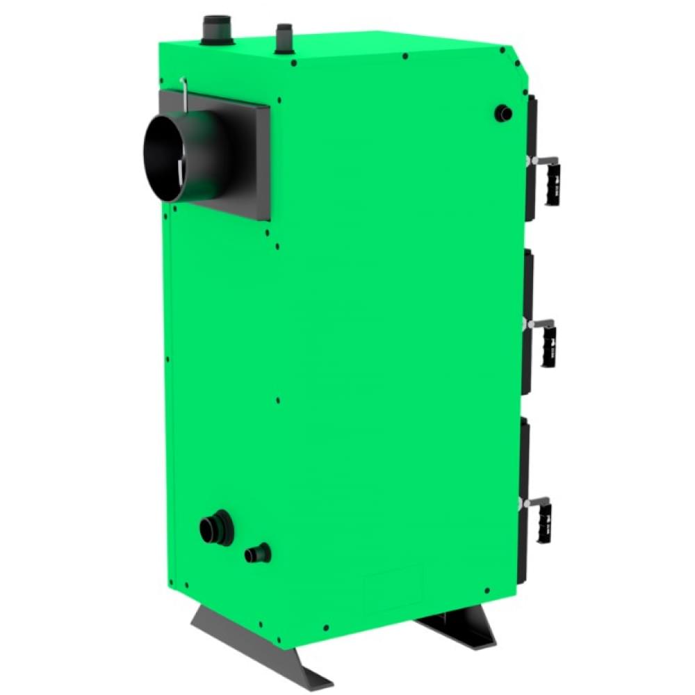 Котел твердотопливный длительного горения Zubr Praktik 12 кВт