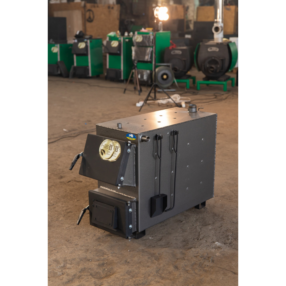 Котел твердотопливный длительного горения Zubr Classic 20 кВт