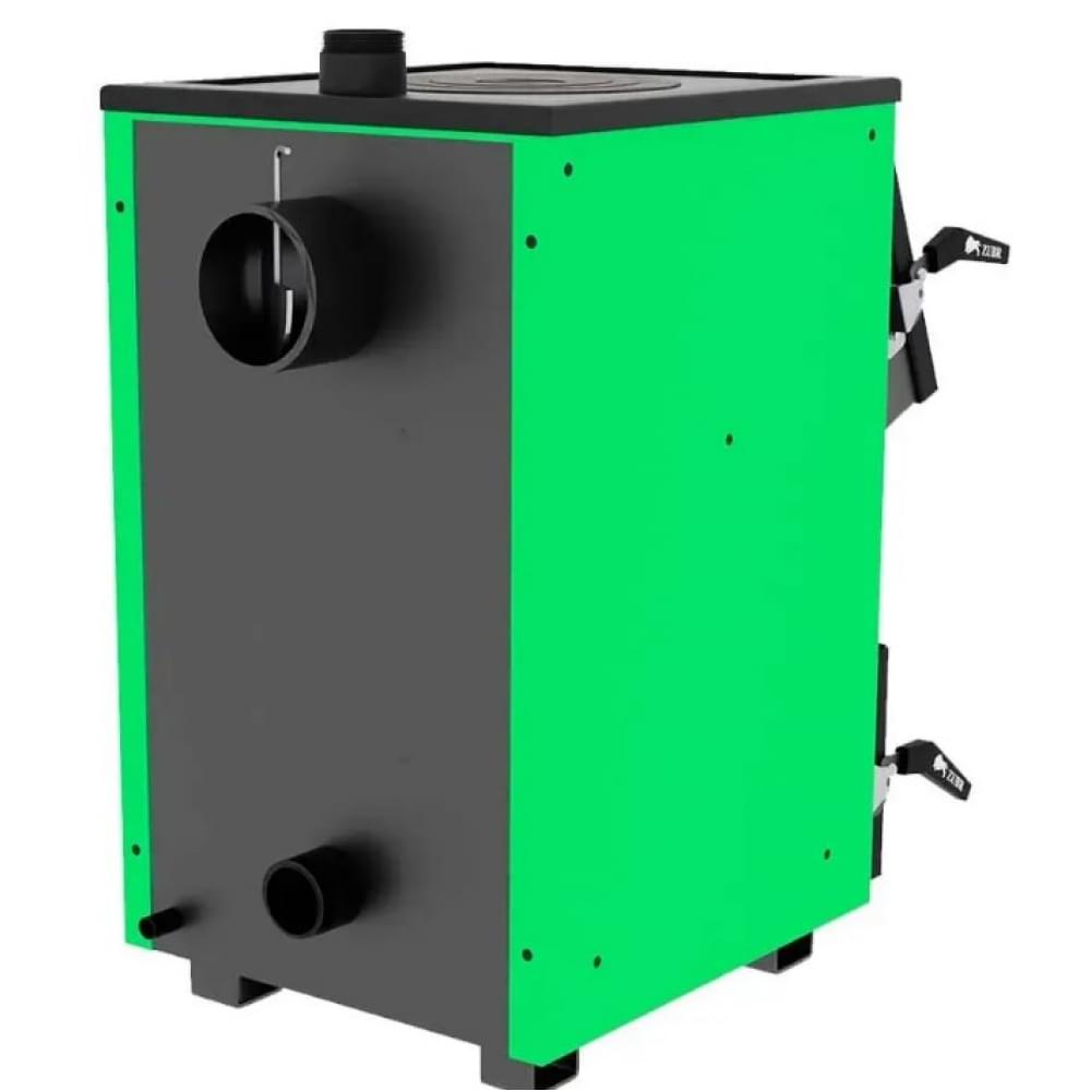 Котел твердотопливный длительного горения Zubr Classic Termo плита 10 кВт