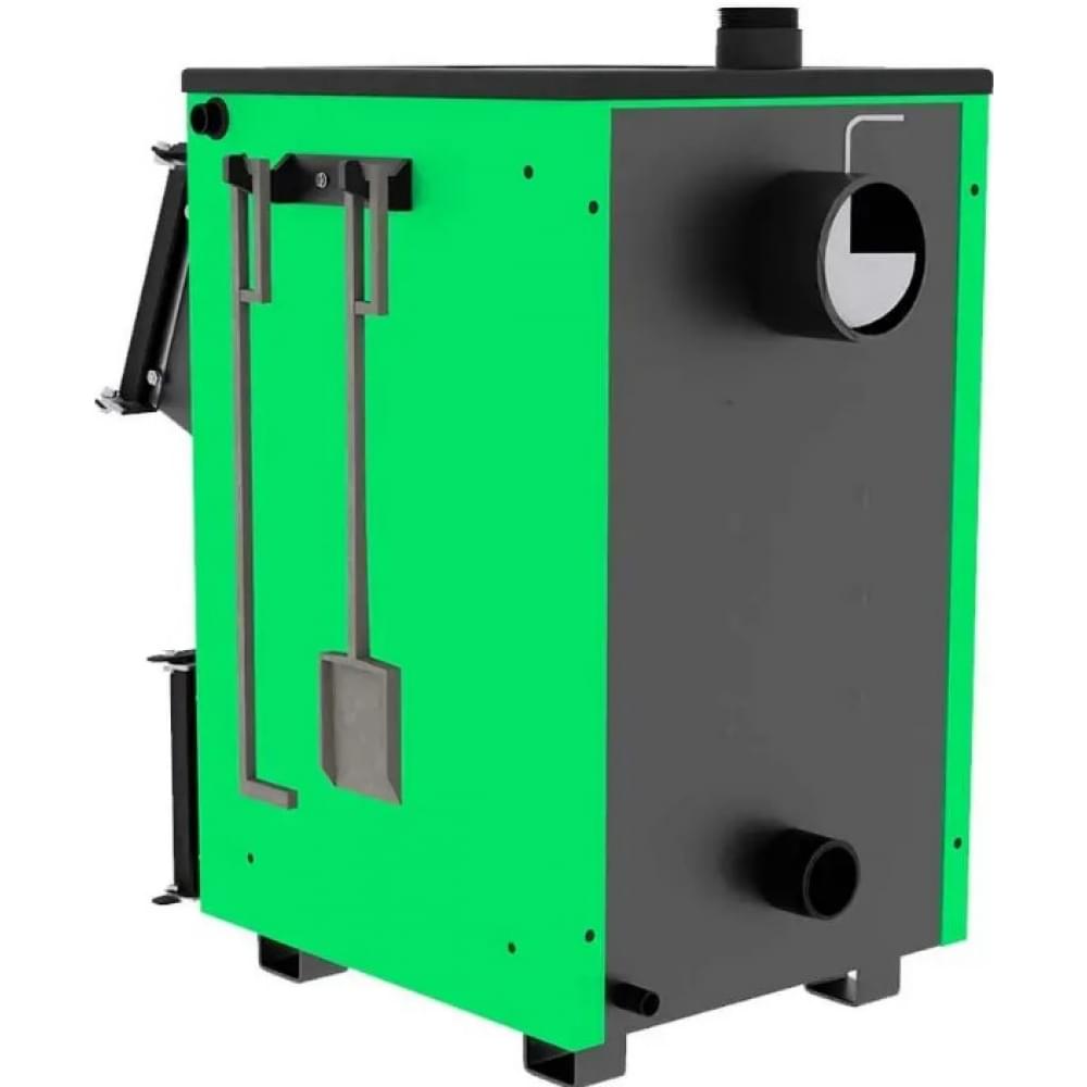 Котел твердотопливный длительного горения Zubr Classic Termo плита 10 кВт