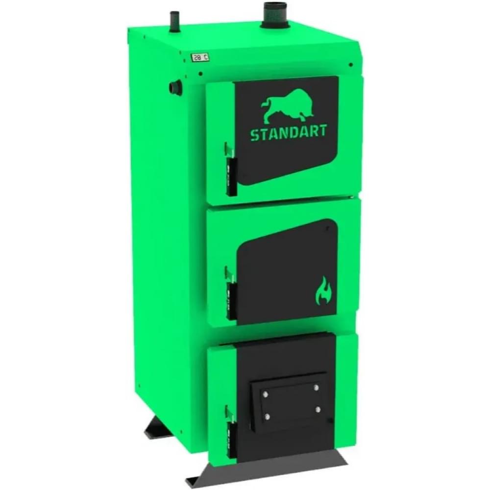 Котел твердотопливный длительного горения Zubr Standart 10 кВт