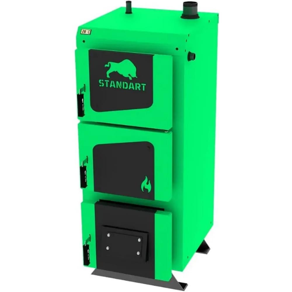 Котел твердотопливный длительного горения Zubr Standart 10 кВт