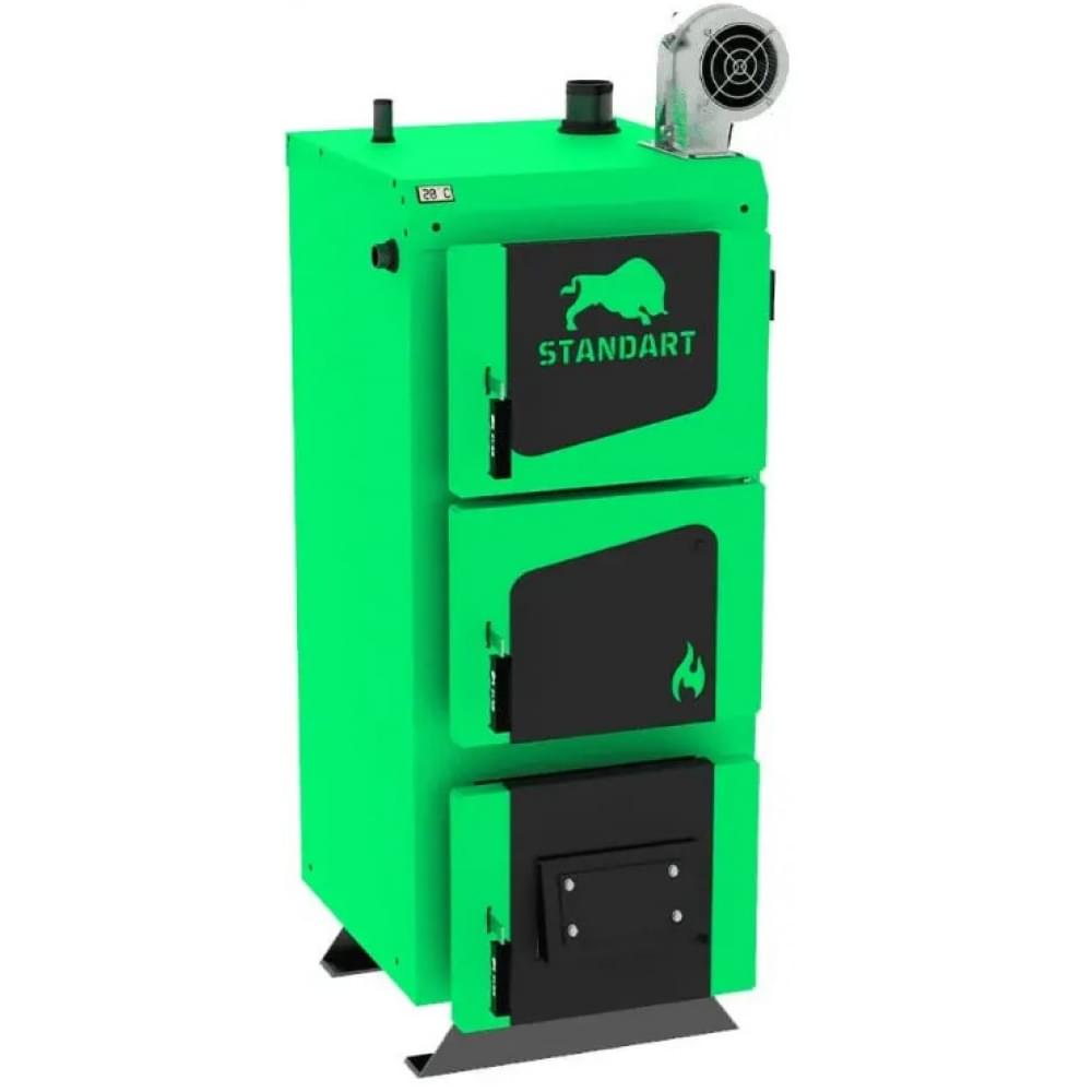 Котел твердотопливный длительного горения Zubr Standart 10 кВт