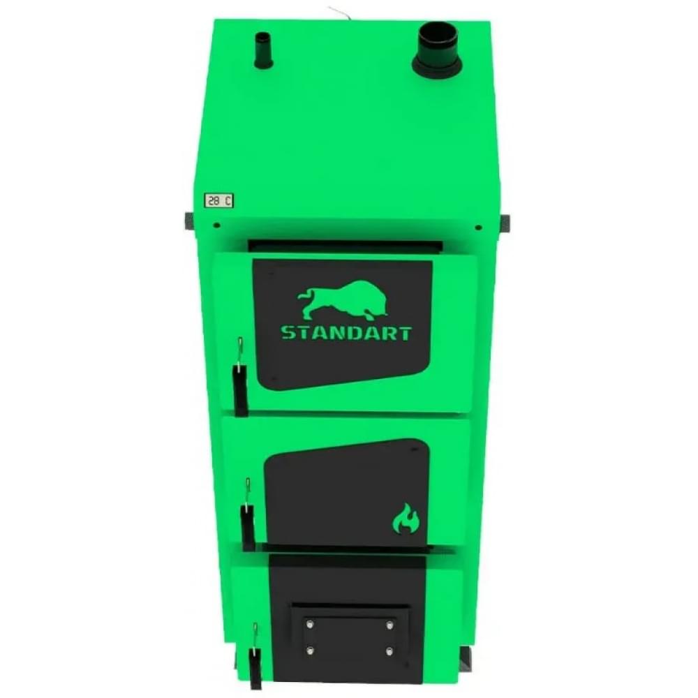 Котел твердотопливный длительного горения Zubr Standart 10 кВт