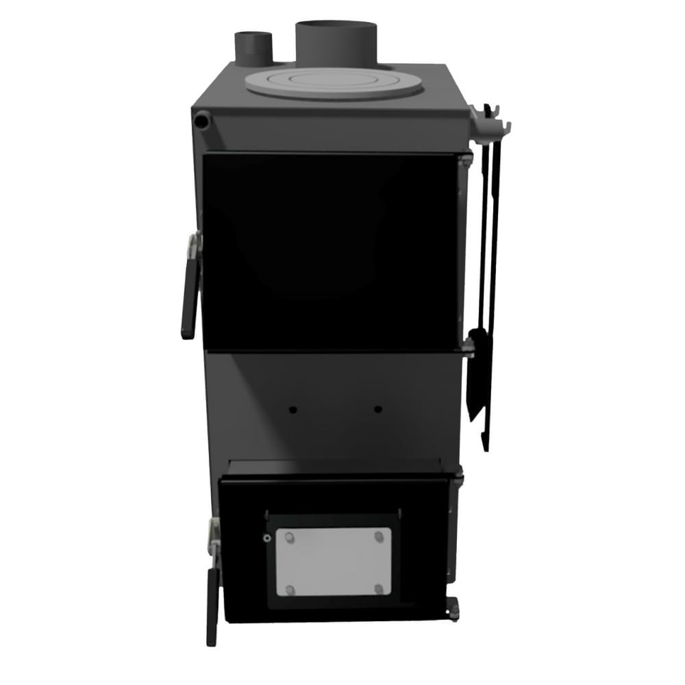 Котел твердотопливный длительного горения Zubr Classic плита 18 кВт