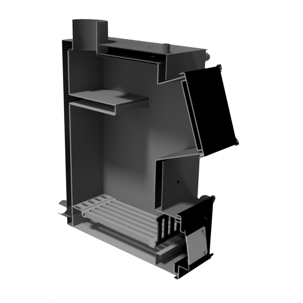 Котел твердотопливный длительного горения Zubr Classic 10 кВт