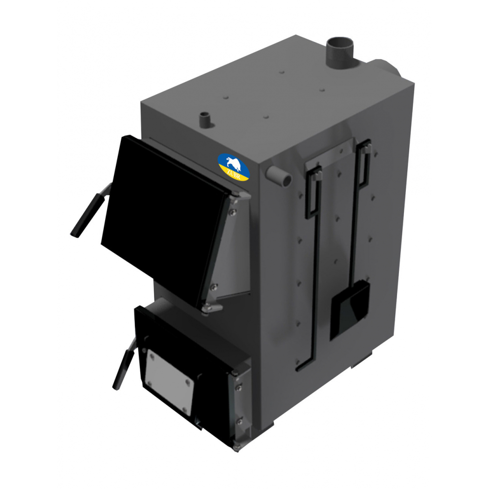 Котел твердотопливный длительного горения Zubr Classic 10 кВт