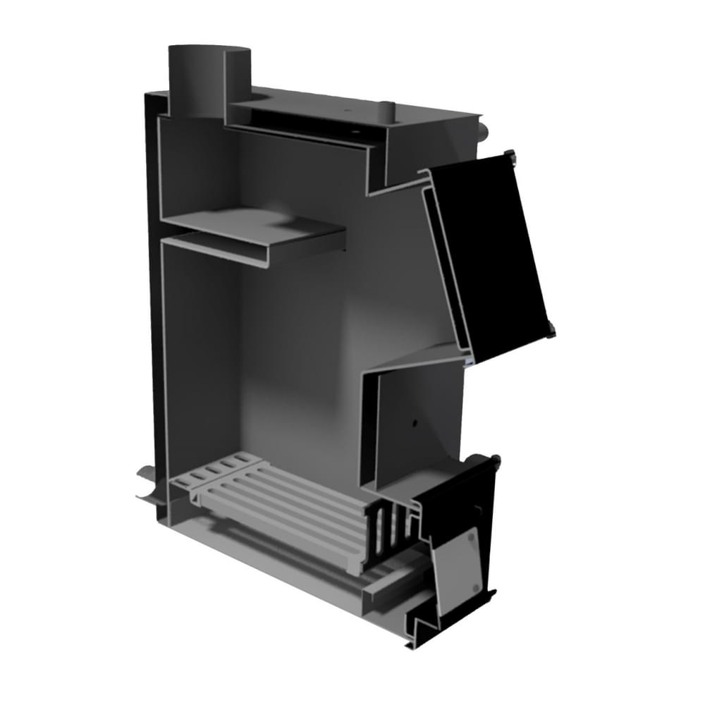 Котел твердотопливный длительного горения Zubr Classic 12 кВт