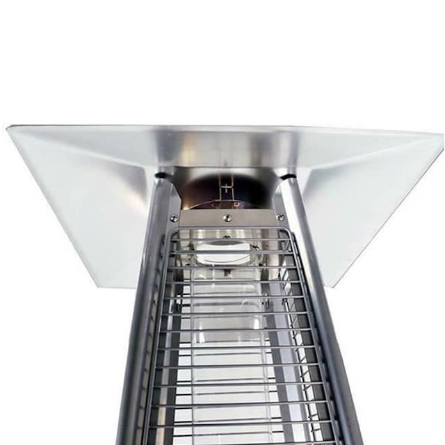 Вуличний інфрачервоний обігрівач Activa Pyramide Cheops II White (9.3 кВт)