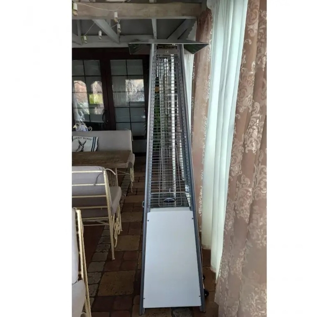 Вуличний інфрачервоний обігрівач Activa Pyramide Cheops II White (9.3 кВт)