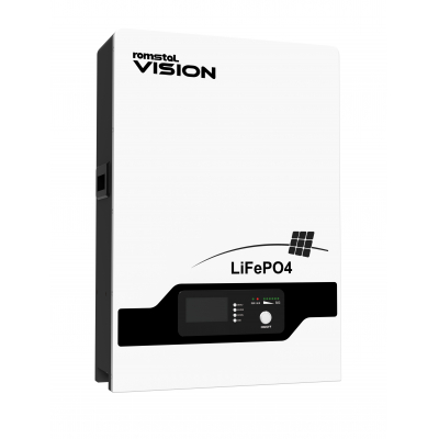 Акумулятор літій-залізо-фосфатний (LiFePo4) Romstal Vision 51.2V 200AH (B) (51,2V 200Ah)