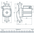 Циркуляционный насос Sprut LRS 25-7S-180 (122153)