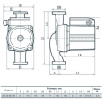 Циркуляційний насос Sprut LRS 25-8S-180 (122155)