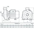 Поверхностный насос центробежный Sprut HPF 550