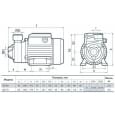 Поверхностный насос вихревой Sprut QB 60