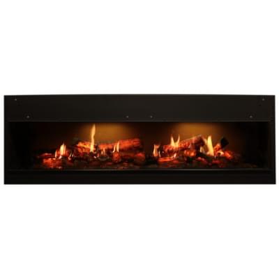 Електрокамін Dimplex Opti-V Double PGF-20 з 5D ефектом полумʼя, звуком та дровами (PGF20)