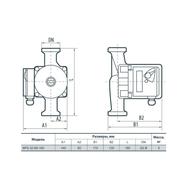 Циркуляційний насос NPO BPS 32-8S-180