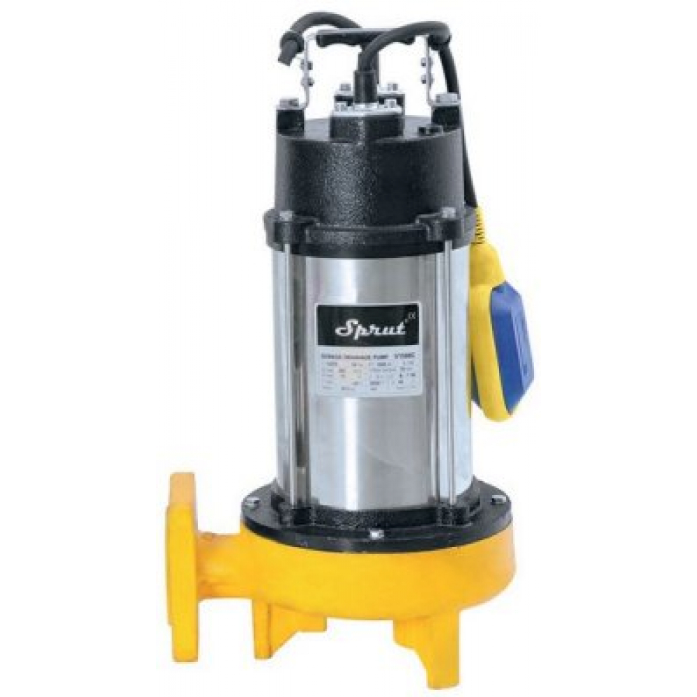 Дренажно-фекальный насос Sprut V1800С