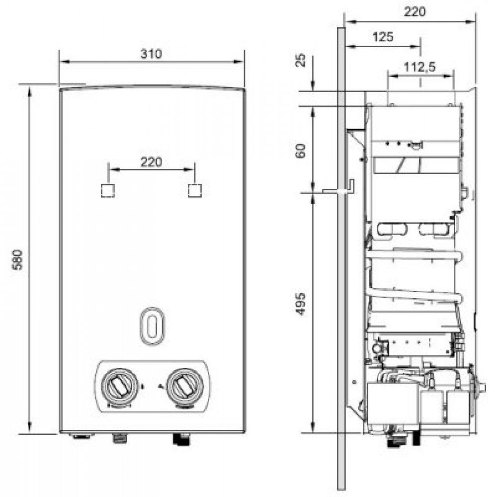 Газовая колонка Bosch Therm 2000 O W 10 KB