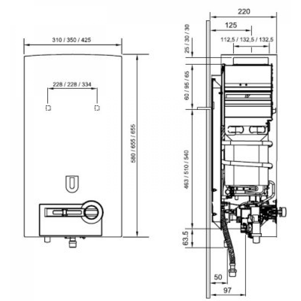 Газовая колонка Bosch Therm 4000 O W 10-2 P (7701331010)