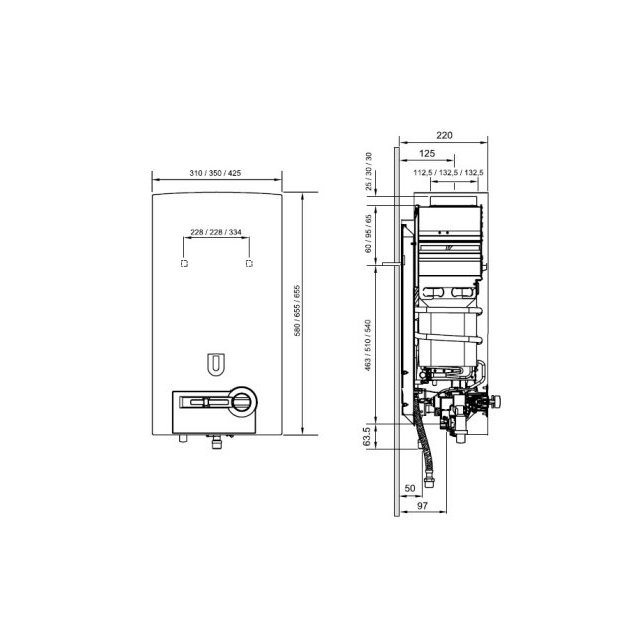 Газова колонка Bosch Therm 4000 O W 10-2 P (7701331010)