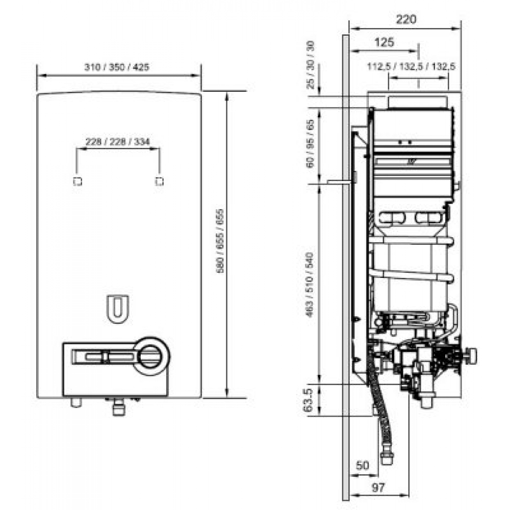 Газова колонка Bosch Therm 4000 O WR 15-2 P (7703331746)