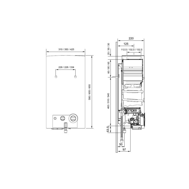 Газова колонка Bosch Therm 4000 O WR 13-2 B (7702331718)