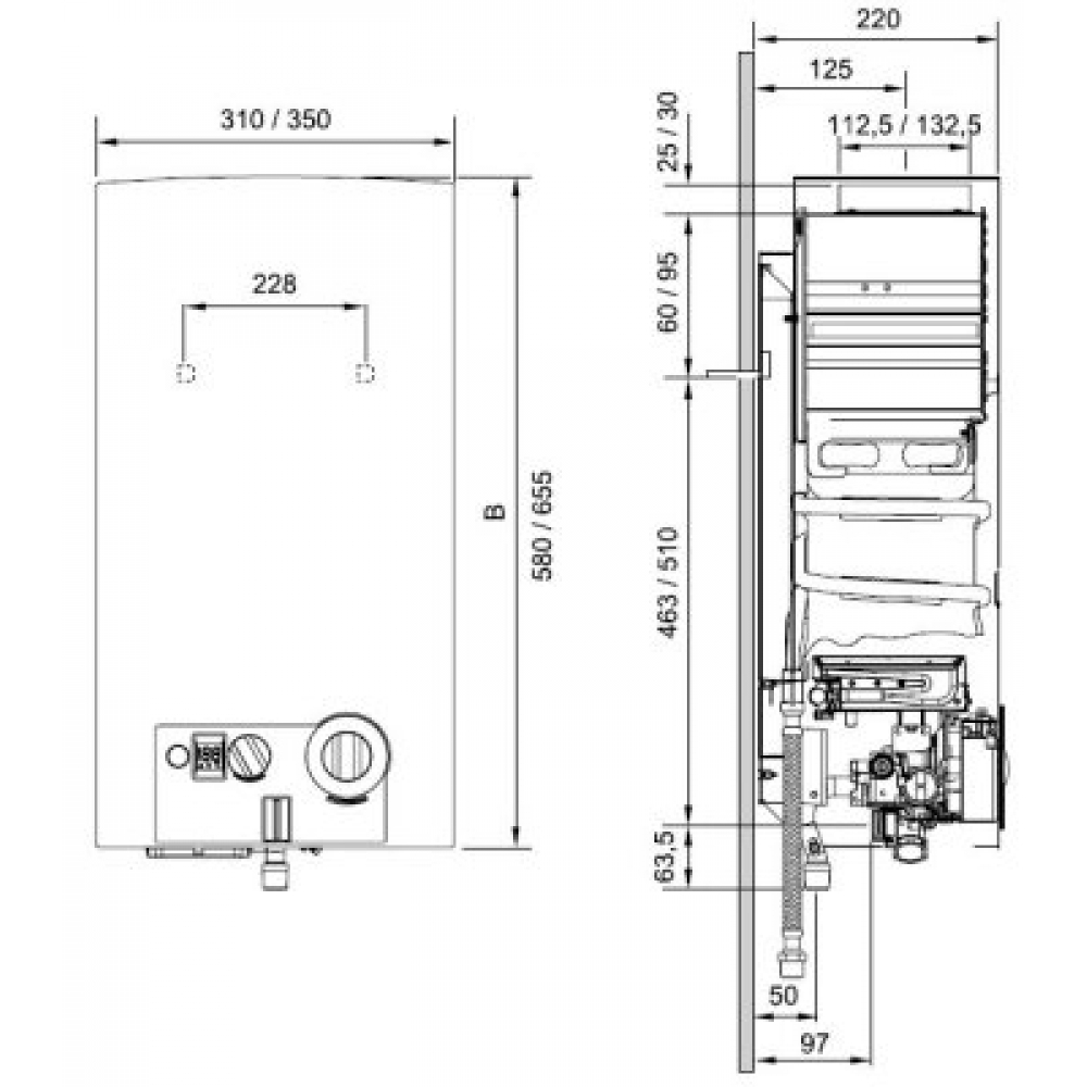 Газова колонка Bosch Therm 6000 O WRD 10-2G