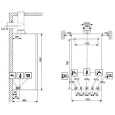 Котел газовый Buderus Logamax plus GB172i-24 черный (7736901140)