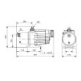 Поверхневий насос самовсмоктувальний Grundfos MQ3-45 (96515415)