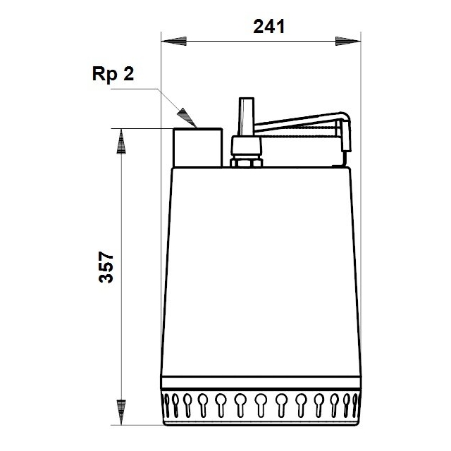 Дренажно-фекальний насос Grundfos UNILIFT AP12.50.11.A1 (96010981)