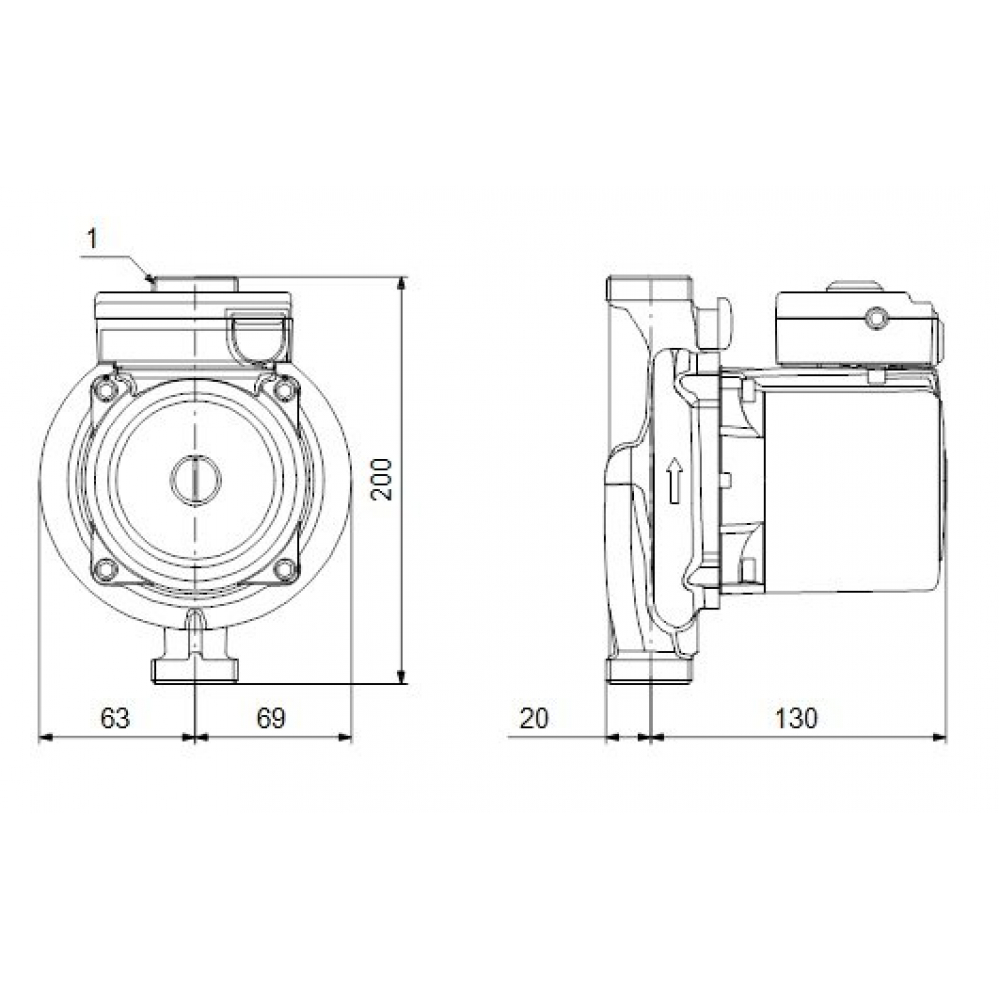Насос повышения давления Grundfos UPA 15-90 (99547009)
