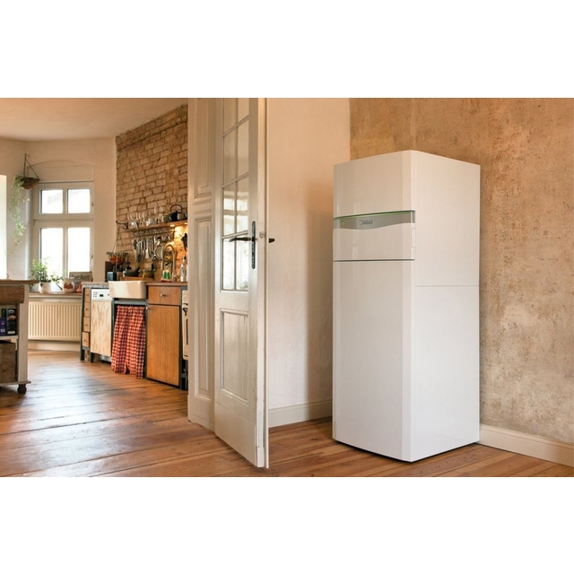 Моноблок теплового насоса Vaillant flexoCOMPACT exclusive VWF 88/4 380-415V (0010016691) со встроенным водонагревателем 185 л